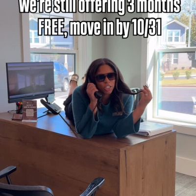 3 MONTHS FREE?! 👀 You heard that right!
Move in by 10/31 to snag this deal on select floor plans!
📞 803-677-8380

#trendingnow #fortmillnow #tegacay #charlotte #readytomove #apartments #townhomes #foryou