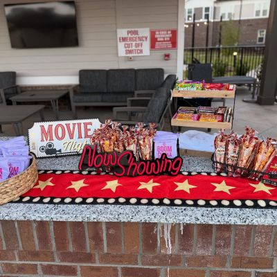 🍿✨ Movie Night at the Lodges was a success! ✨🎬
We had the best time under the stars with our neighbors—good company, cozy vibes, and of course, popcorn + snacks to complete the night. 💛 Thank you to everyone who joined us and made it such a fun evening!
📸 Swipe through to catch some highlights from the event.

#FortMillLiving #CommunityEvents #UnderTheStars #ResidentLife #LodgesCommunity #MovieNightMagic #LifeAtTheLodges