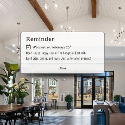 Calling all realtors!📣

We’re hosting an Open House Happy Hour on Wednesday, February 25th from 5–8 PM! Come tour our beautiful 3-bedroom townhome, enjoy light bites and drinks, and learn more about everything our community has to offer.

✨ Great opportunity to connect, network, and see why your clients will love it here!

Comment “TOWNHOUSE” below for more details and the RSVP link!