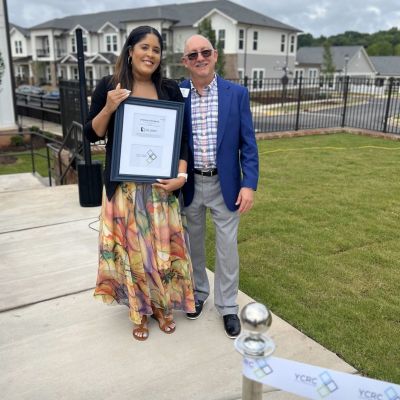 🎀 It’s official! The Lodges at Fort Mill is open and ready to welcome you home! 🏡✨ We celebrated our official ribbon cutting this week with the @yorkcountyregionalchamber , marking an exciting new beginning for our community.
While our heart and teammate, Gracen, couldn’t be there in person, she was absolutely there in spirit — cheering us on every step of the way. 💛
Here’s to new beginnings, warm welcomes, and the beautiful community we’re building together. #TheLodgesAtFortMill #OfficialOpen #RibbonCutting #GrandOpening #YorkCountyChamber #WelcomeHome