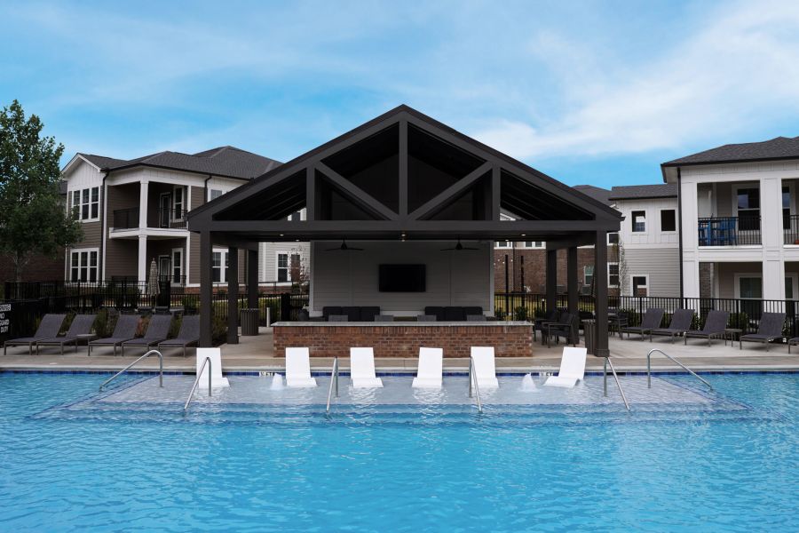 The lodges at Fort Mill property rendering